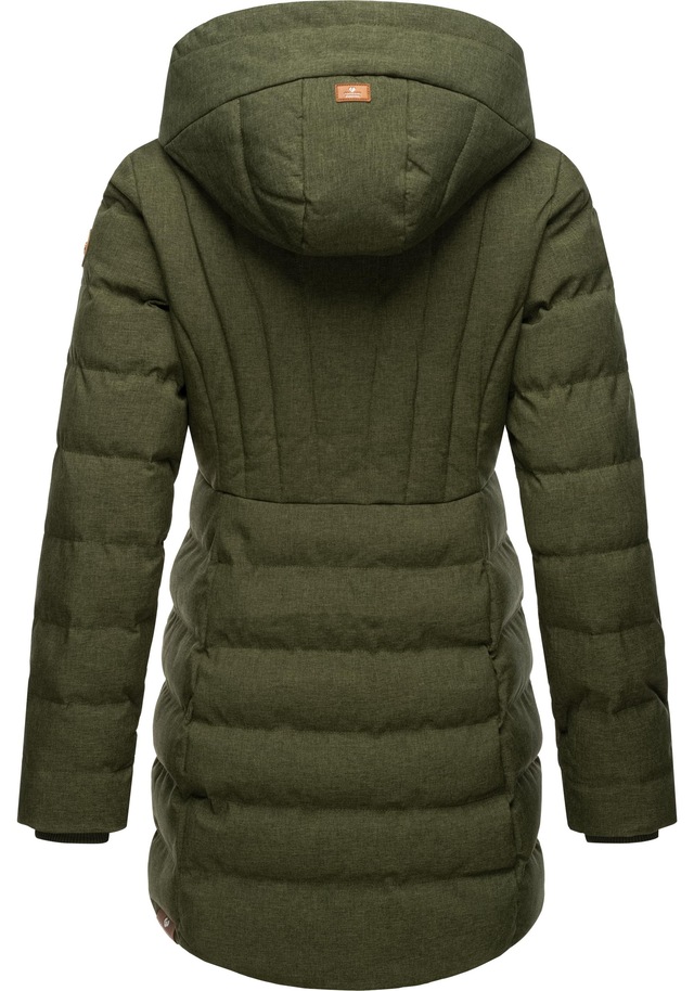 Ragwear Kurzmantel »Ashanta« Wasserdichter Winterparka mit gefütterter Kapuze