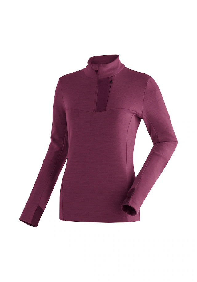 Maier Sports Funktionsshirt »Skutvik HZ W« funktionaler Midlayer für Damen, hohe Atmungsaktivität
