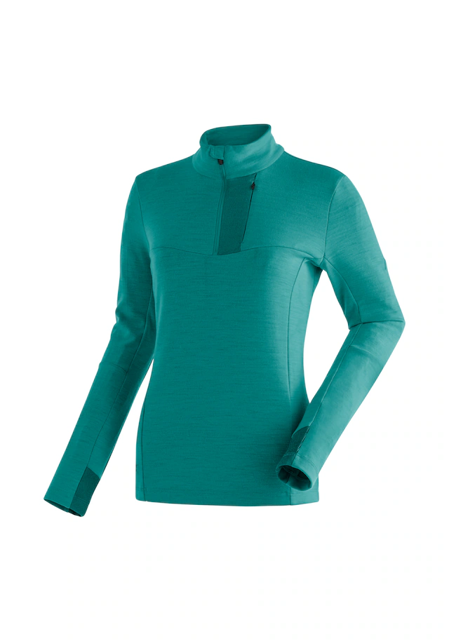Maier Sports Funktionsshirt »Skutvik HZ W« funktionaler Midlayer für Damen, hohe Atmungsaktivität