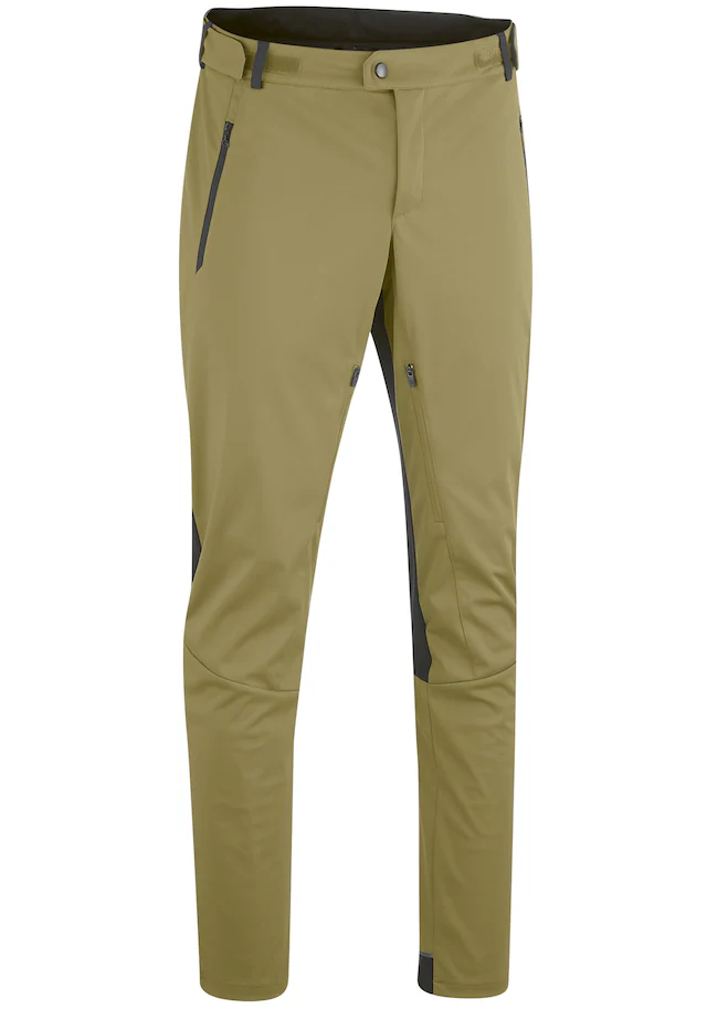 Gonso Fahrradhose »SKARN LIGHT M« lange Herren Radhose, Softshell-Hose mit Ventilation am Innenbein