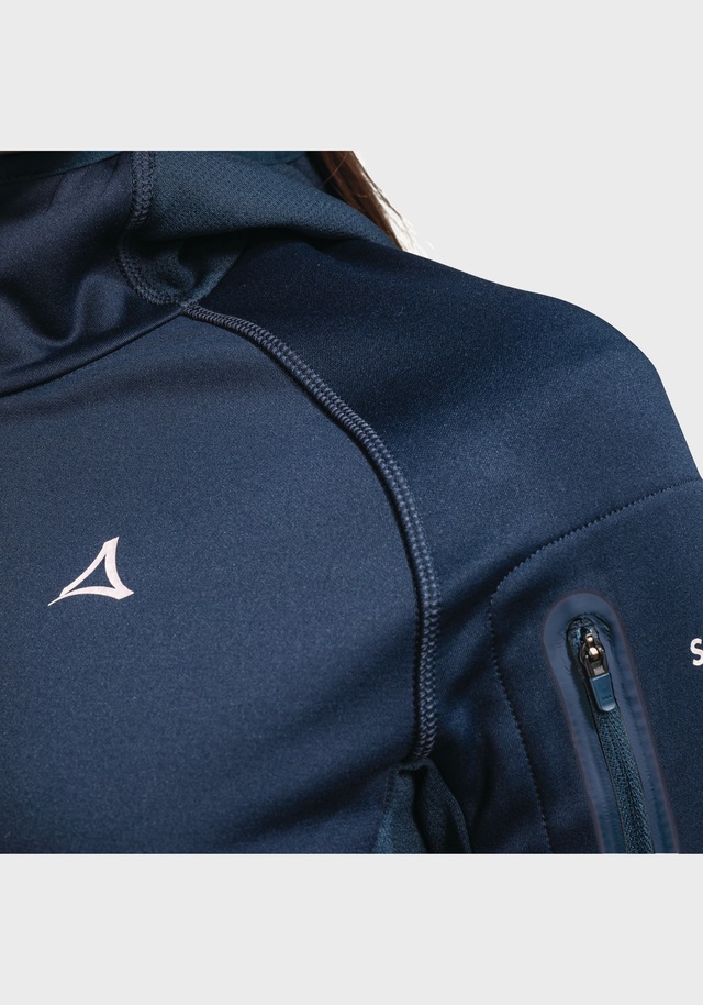 Schöffel Fleecejacke »Fleece Hoody Lodron L« mit Kapuze