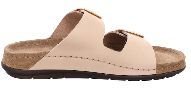Rohde Pantolette »EASYS N°42« Sommerschuh, Schlappen mit Softfußbett und Keilabsatz