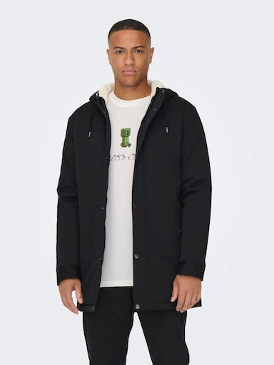 ONLY & SONS Parka »ONSALEXANDER LIFE PARKA OTW VD« mit Kapuze Polyester, regular fit