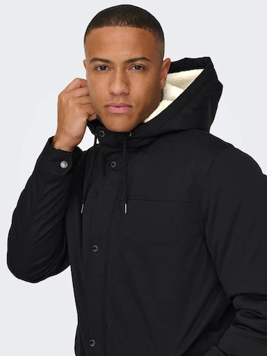 ONLY & SONS Parka »ONSALEXANDER LIFE PARKA OTW VD« mit Kapuze Polyester, regular fit