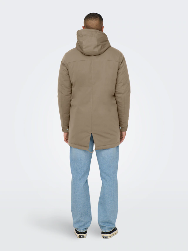 ONLY & SONS Parka »ONSALEXANDER LIFE PARKA OTW VD« mit Kapuze Polyester, regular fit