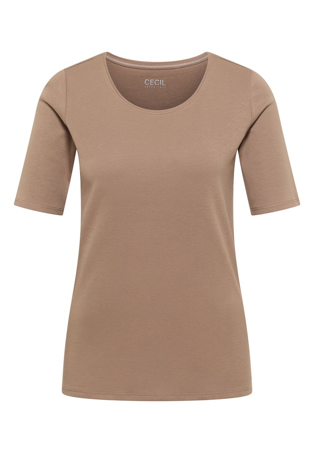 Cecil T-Shirt in Unifarbe