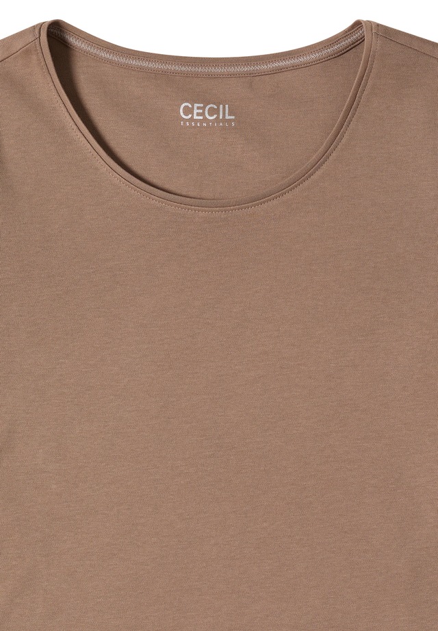 Cecil T-Shirt in Unifarbe