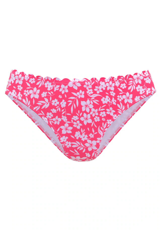 Vivance Bikini-Hose »Leni« mit gelaserter Wellenkante