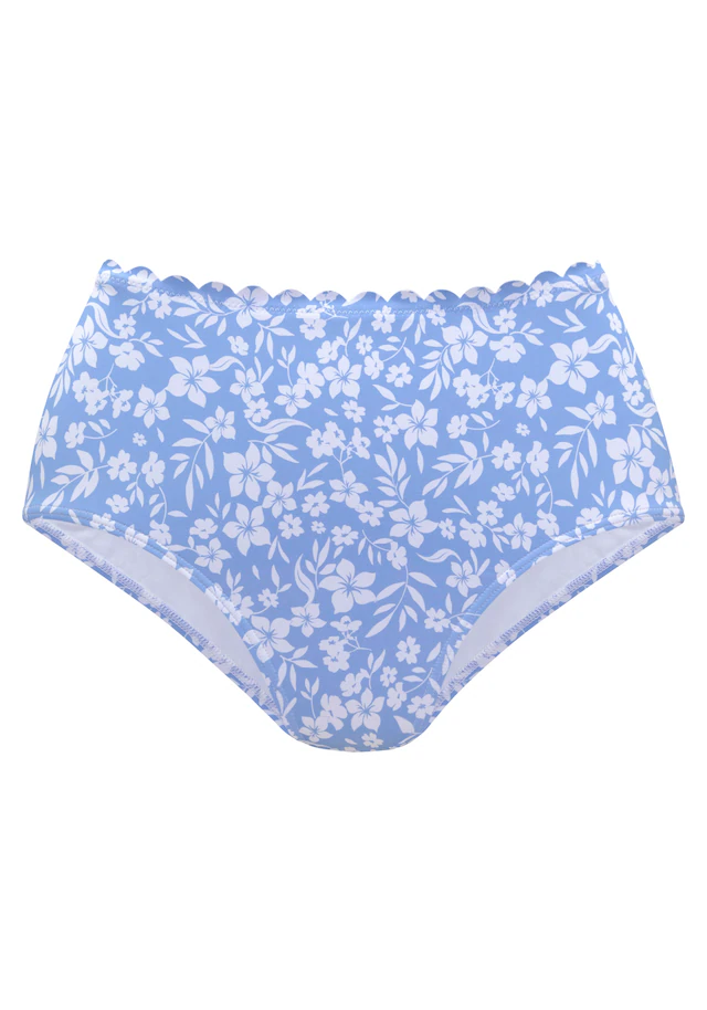 Vivance Bikini-Hose »Leni« mit gelaserter Wellenkante