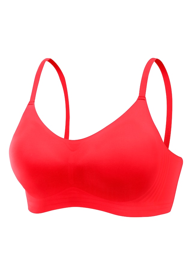 Nuance by Lascana Bralette-BH », BH ohne Bügel, Push-up-BH, Bralette« SEAMLESS, bequemer BH, große Größen