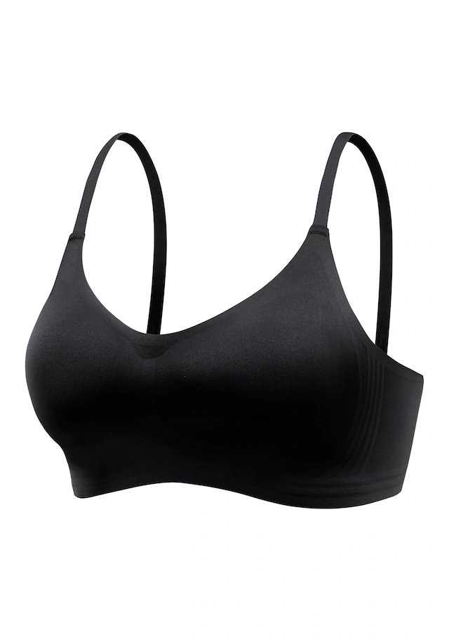 Nuance by Lascana Bralette-BH », BH ohne Bügel, Push-up-BH, Bralette« SEAMLESS, bequemer BH, große Größen