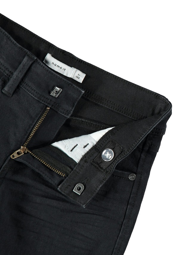 Name It »NKMSILAS SLIM DNM L SHORT« Baumwollmischung, Stretch, Umschlagsaum