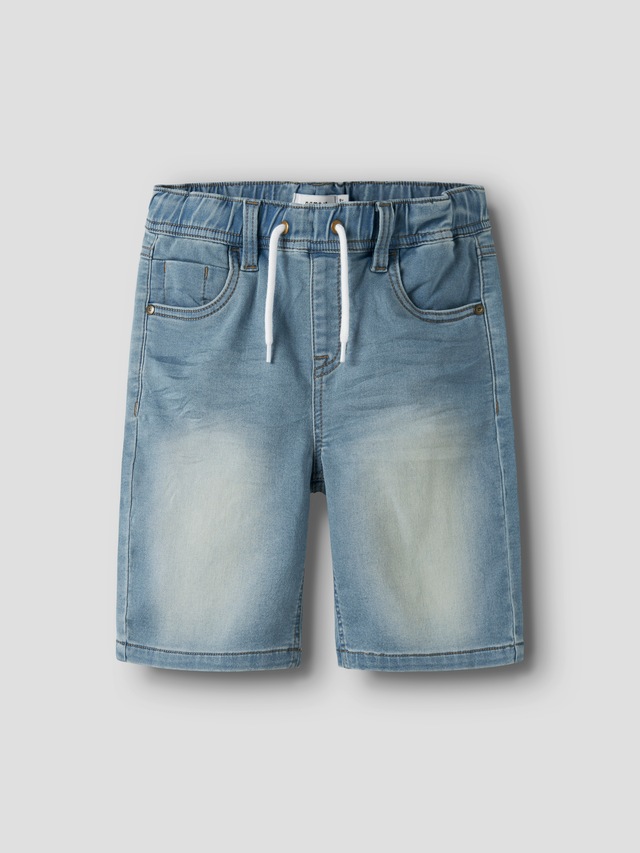 Name It Jeansshorts »NKMRYAN JOGGER DNM L SHOR« Baumwollmischung, elastisches Bündchen, verstellbar