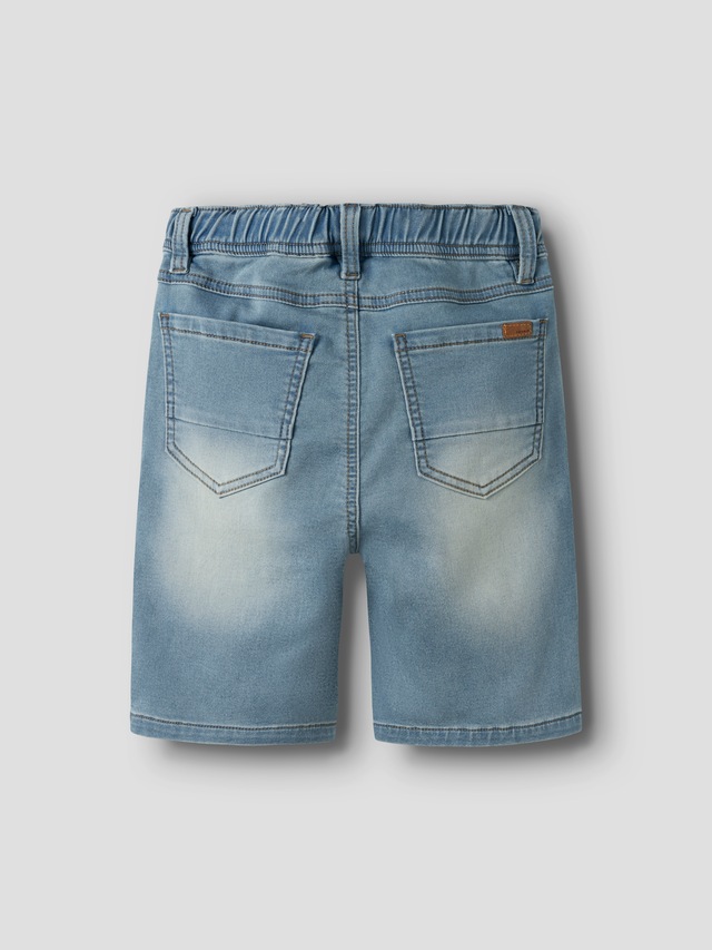 Name It Jeansshorts »NKMRYAN JOGGER DNM L SHOR« Baumwollmischung, elastisches Bündchen, verstellbar