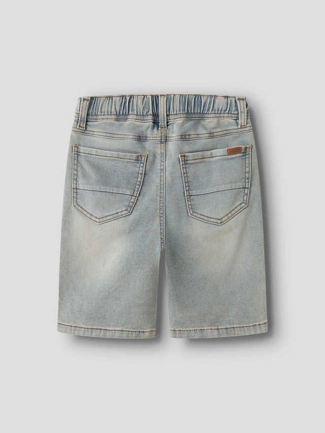 Name It Jeansshorts »NKMRYAN JOGGER DNM L SHOR« Baumwollmischung, elastisches Bündchen, verstellbar