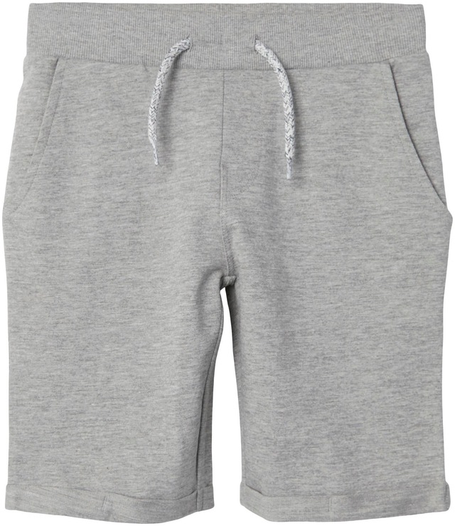Name It Sweatshorts »NKMVERMO LONG SWE SHORTS UNB F NOOS« Baumwolle, Umschlagsaum
