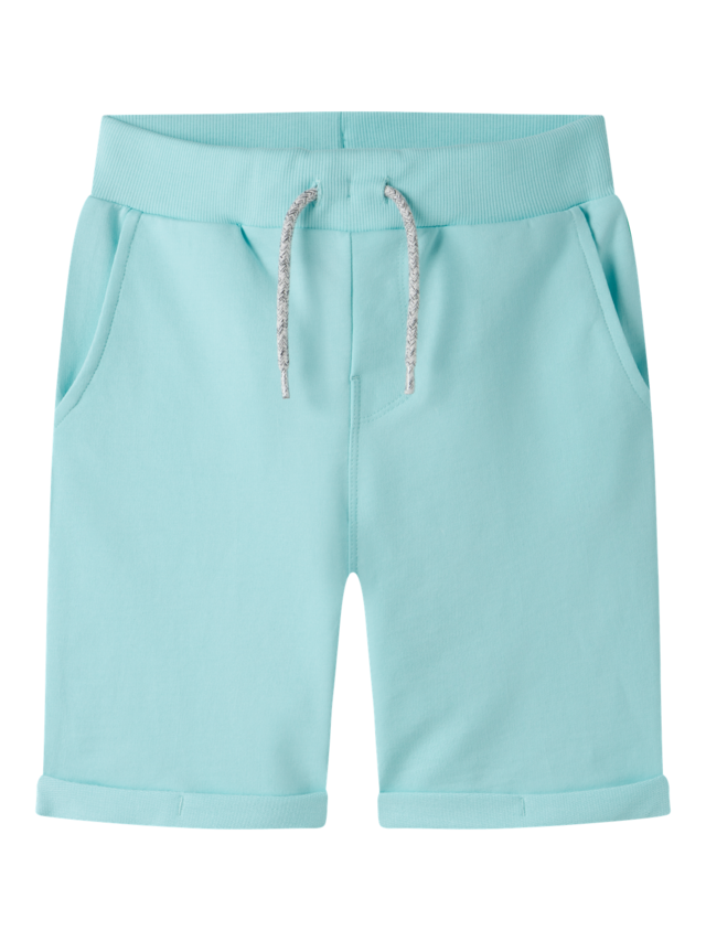 Name It Sweatshorts »NKMVERMO LONG SWE SHORTS UNB F NOOS« Baumwolle, Umschlagsaum
