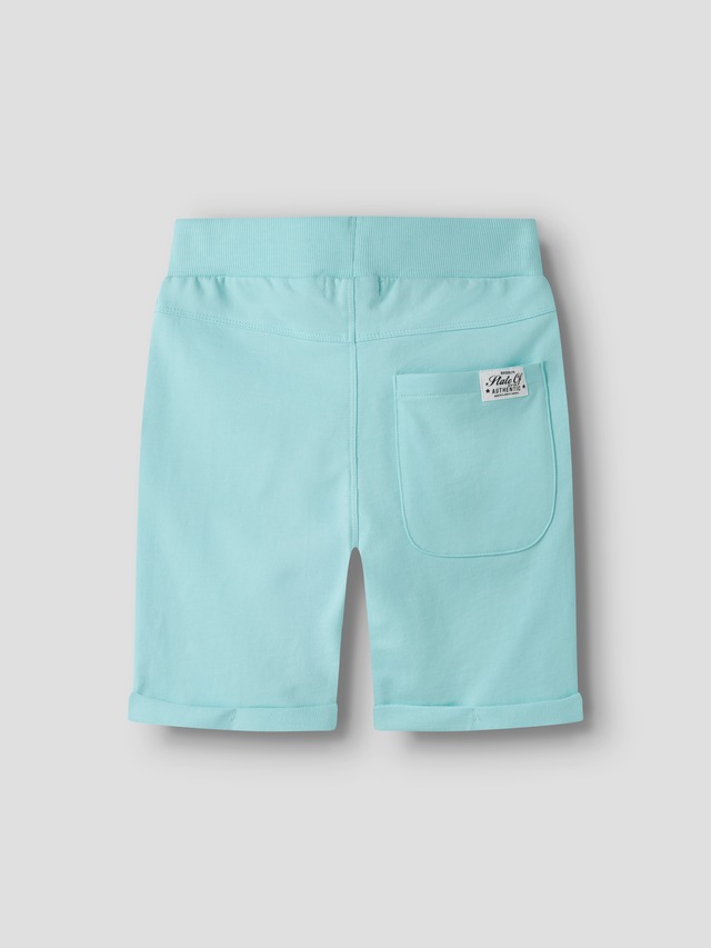 Name It Sweatshorts »NKMVERMO LONG SWE SHORTS UNB F NOOS« Baumwolle, Umschlagsaum