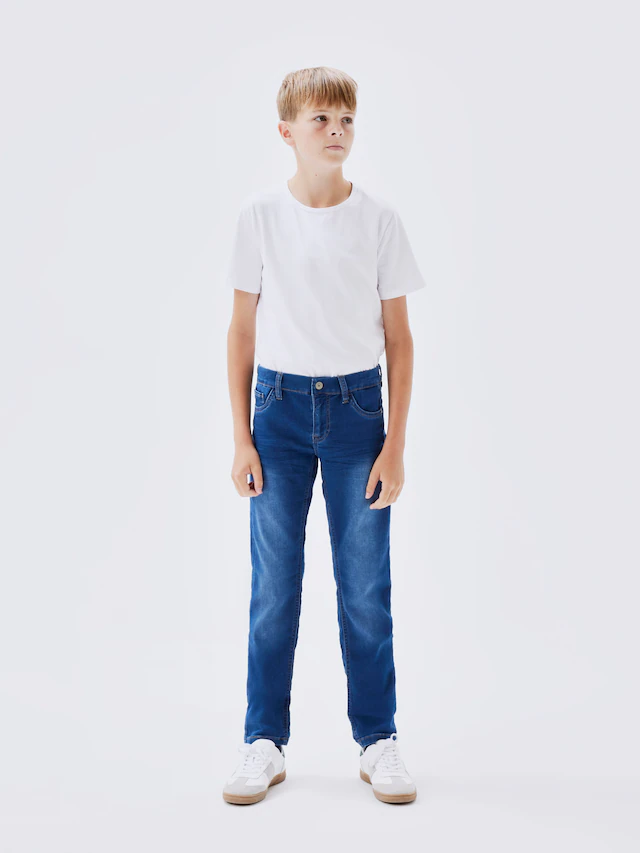 Name It Slim-fit-Jeans »NKMTHEO XSLIM SWE JEANS 3113-TH NOOS«
