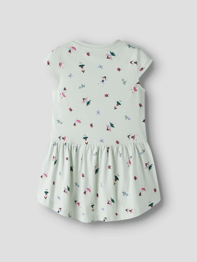Name It Jerseykleid »NMFVIGGA CAPSL DRESS F1 NOOS« Baumwolle, regular fit