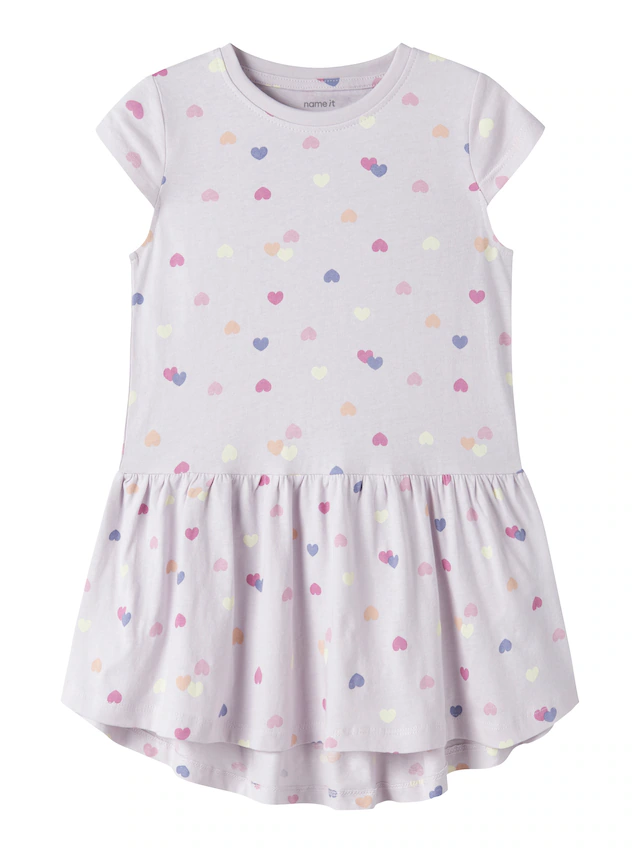 Name It Jerseykleid »NMFVIGGA CAPSL DRESS F1 NOOS« Baumwolle, regular fit