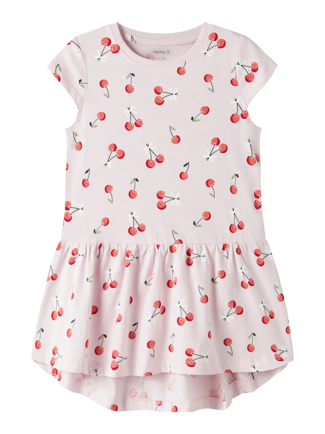 Name It Jerseykleid »NMFVIGGA CAPSL DRESS F1 NOOS« Baumwolle, regular fit