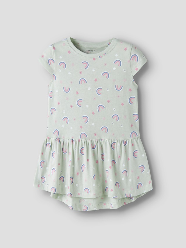 Name It Jerseykleid »NMFVIGGA CAPSL DRESS F1 NOOS« Baumwolle, regular fit