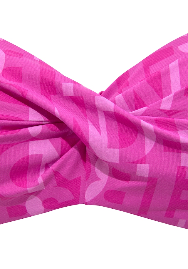 Elbsand Bügel-Bandeau-Bikini-Top »Letra« mit tollem Wording