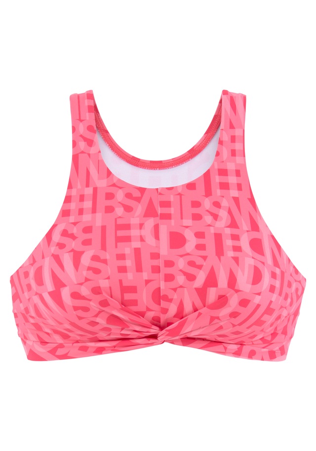 Elbsand Crop-Bikini-Top »Letra« mit tollem Wording