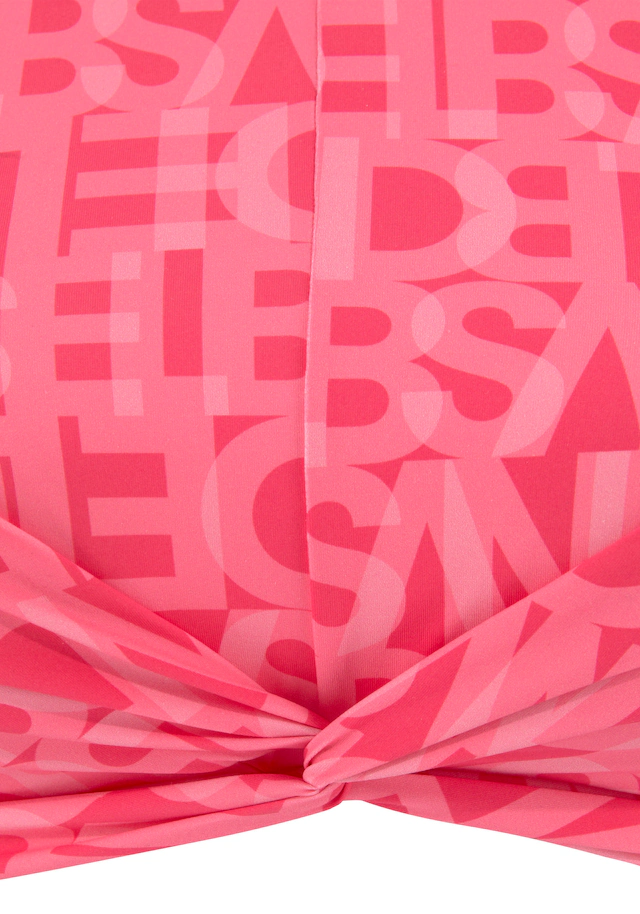 Elbsand Crop-Bikini-Top »Letra« mit tollem Wording