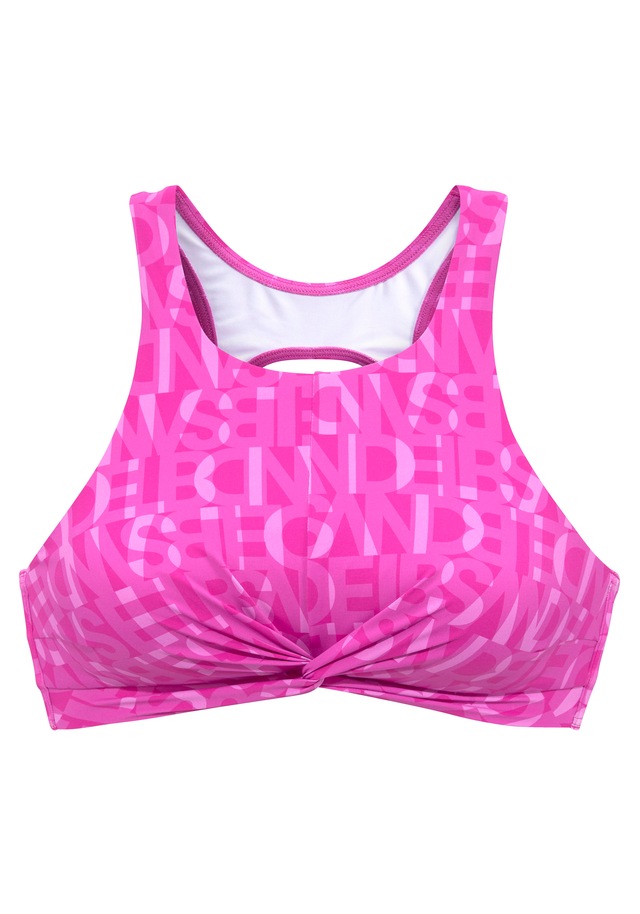 Elbsand Crop-Bikini-Top »Letra« mit tollem Wording