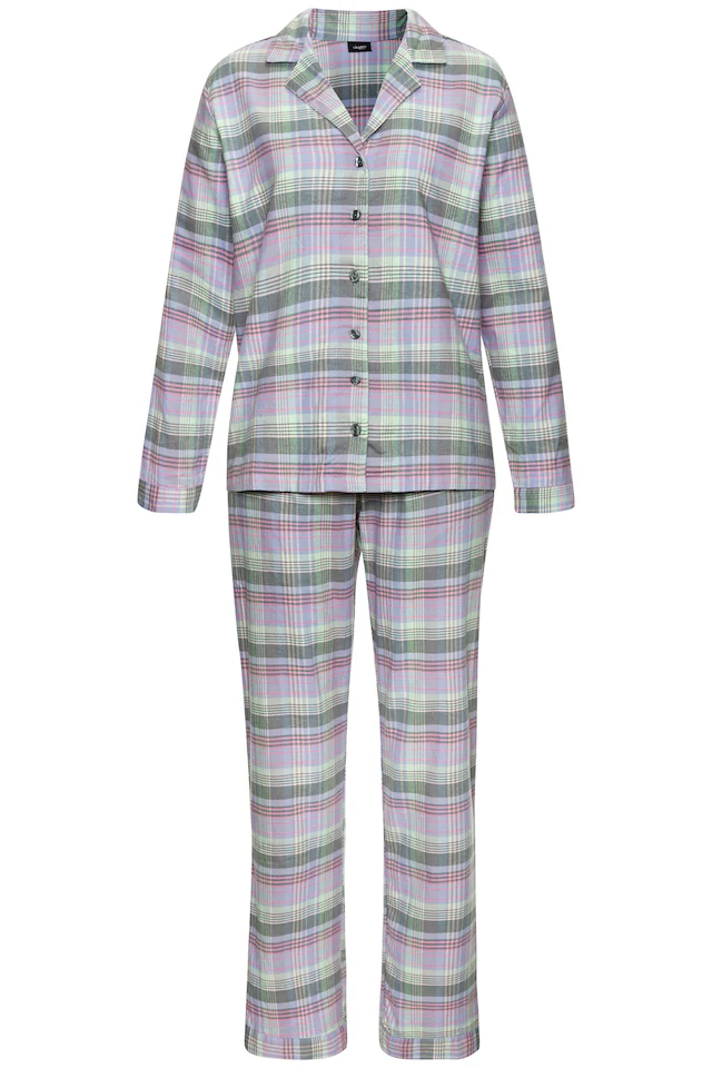 Vivance Dreams by Lascana Pyjama Set, 2 aus kuschelig weichem Flanell