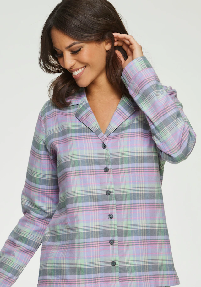 Vivance Dreams by Lascana Pyjama Set, 2 aus kuschelig weichem Flanell