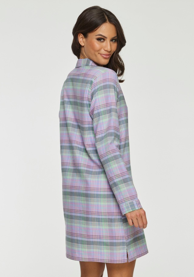 Vivance Dreams by Lascana Nachthemd Ohne Taschen aus kuschelig weichem Flanell