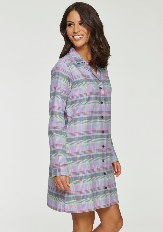 Vivance Dreams by Lascana Nachthemd Ohne Taschen aus kuschelig weichem Flanell