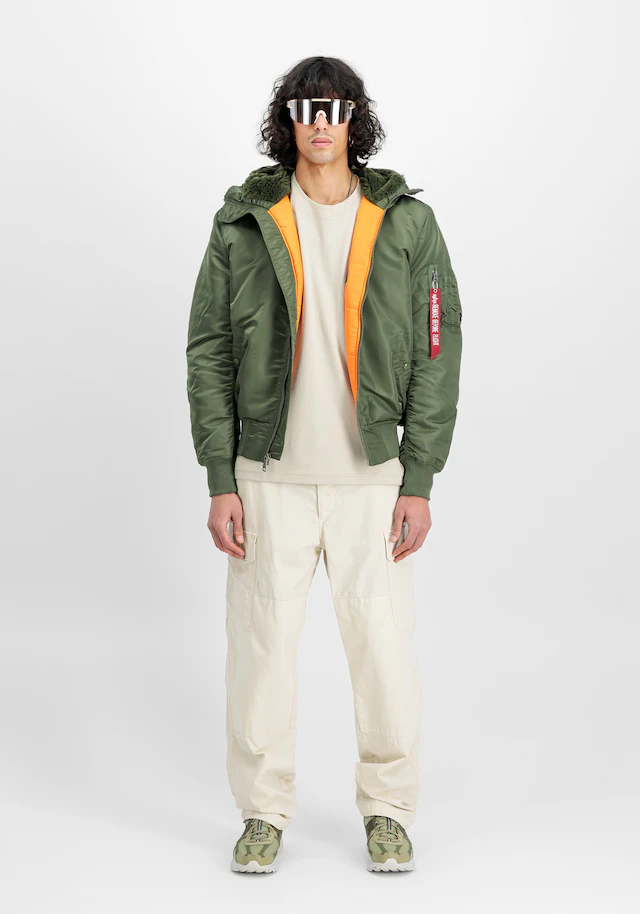 Alpha Industries Bomberjacke »MA-1 Hooded Slim«