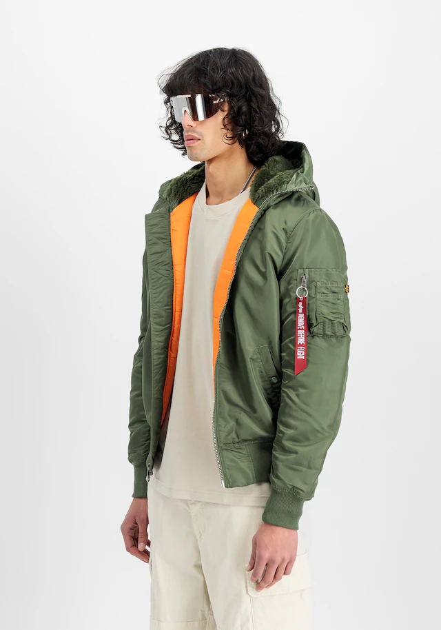 Alpha Industries Bomberjacke »MA-1 Hooded Slim«