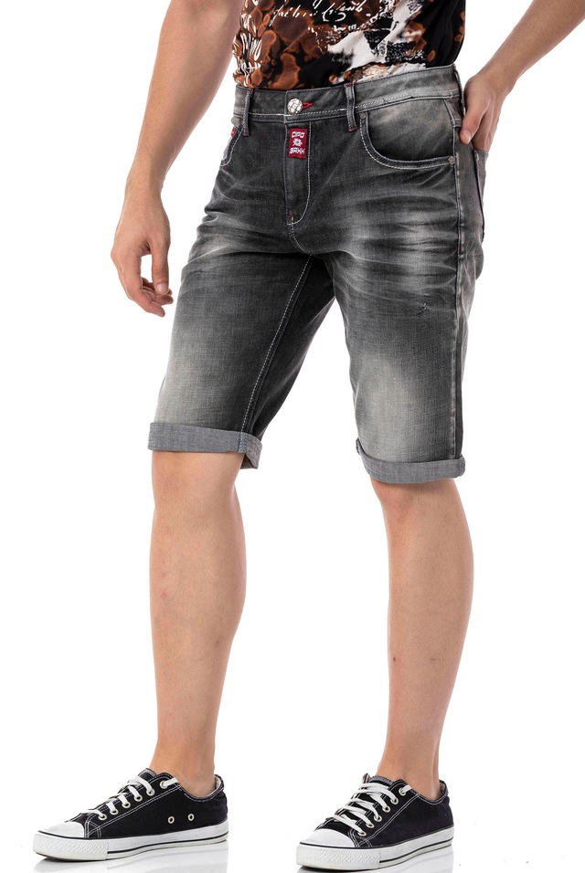 Cipo & Baxx Jeansshorts Baumwollmischung, regular fit