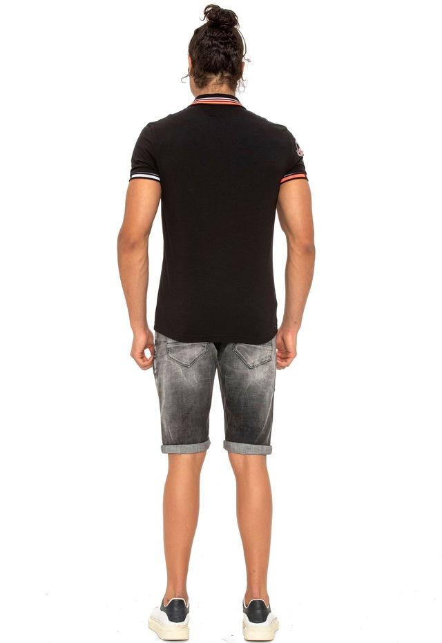 Cipo & Baxx Jeansshorts Baumwollmischung, regular fit