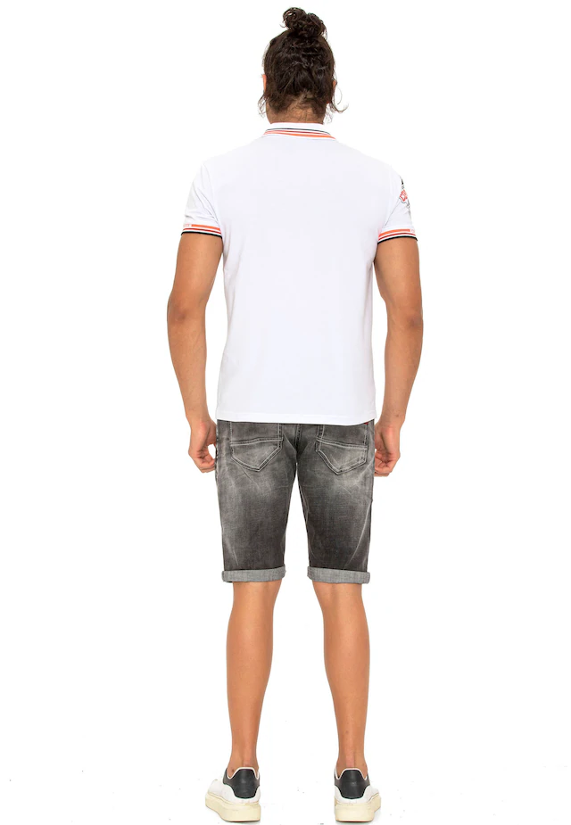 Cipo & Baxx Jeansshorts Baumwollmischung, regular fit