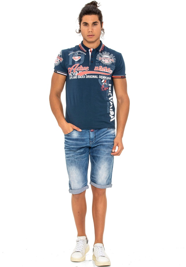 Cipo & Baxx Jeansshorts Baumwollmischung, regular fit