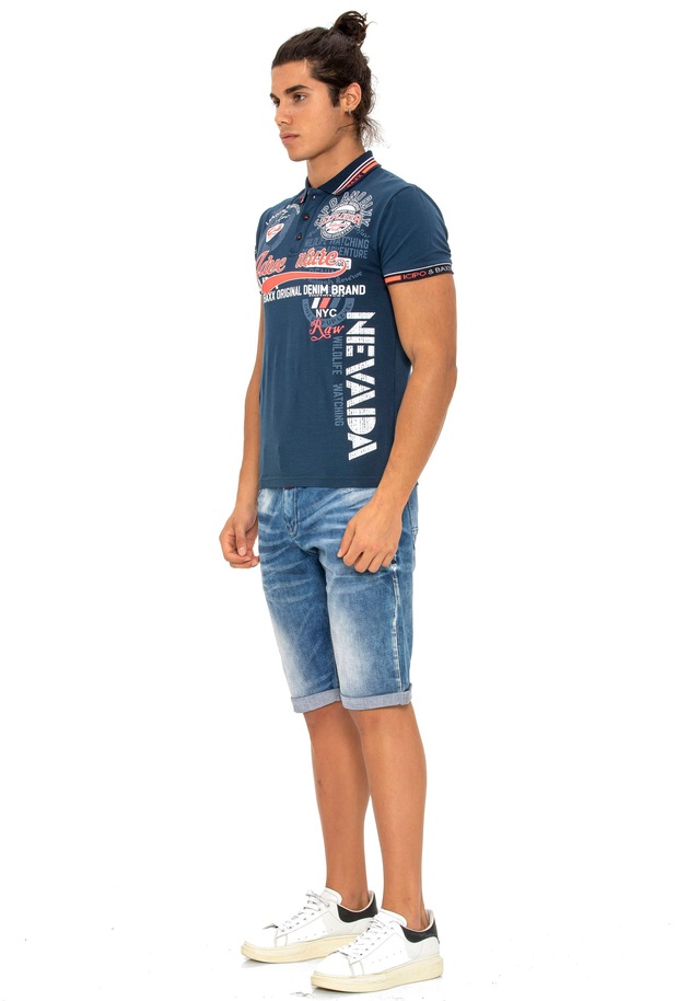 Cipo & Baxx Jeansshorts Baumwollmischung, regular fit