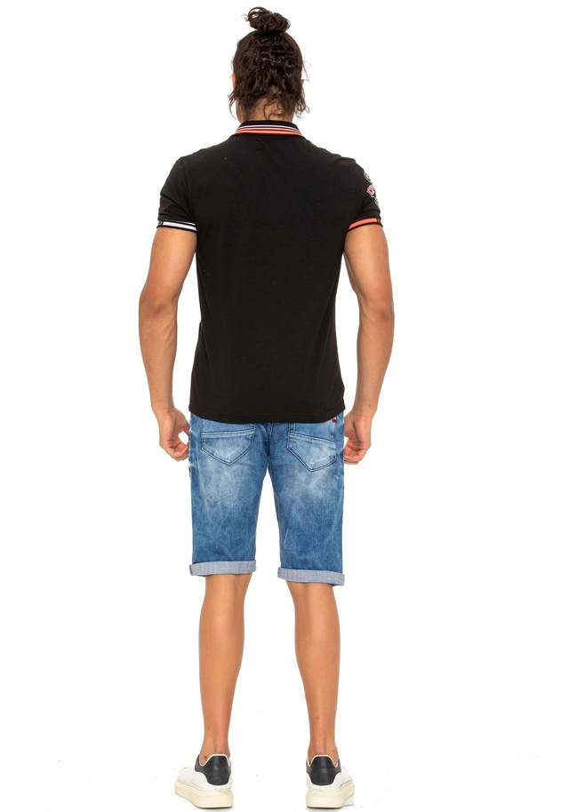 Cipo & Baxx Jeansshorts Baumwollmischung, regular fit