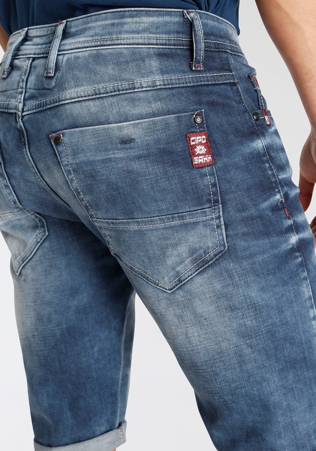 Cipo & Baxx Jeansshorts Baumwollmischung, regular fit