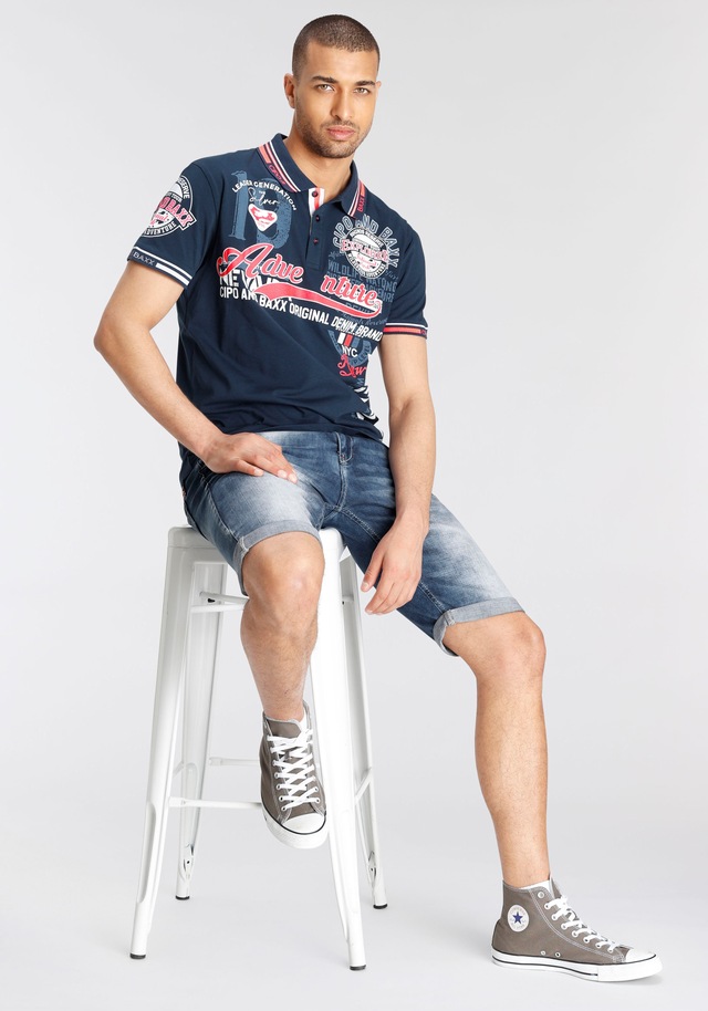Cipo & Baxx Jeansshorts Baumwollmischung, regular fit