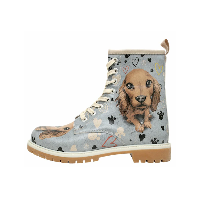 DOGO Schnürboots »Longe Boots Schnürstiefel Dynamic Spirit Damen Stiefeletten,« Handgefertigt