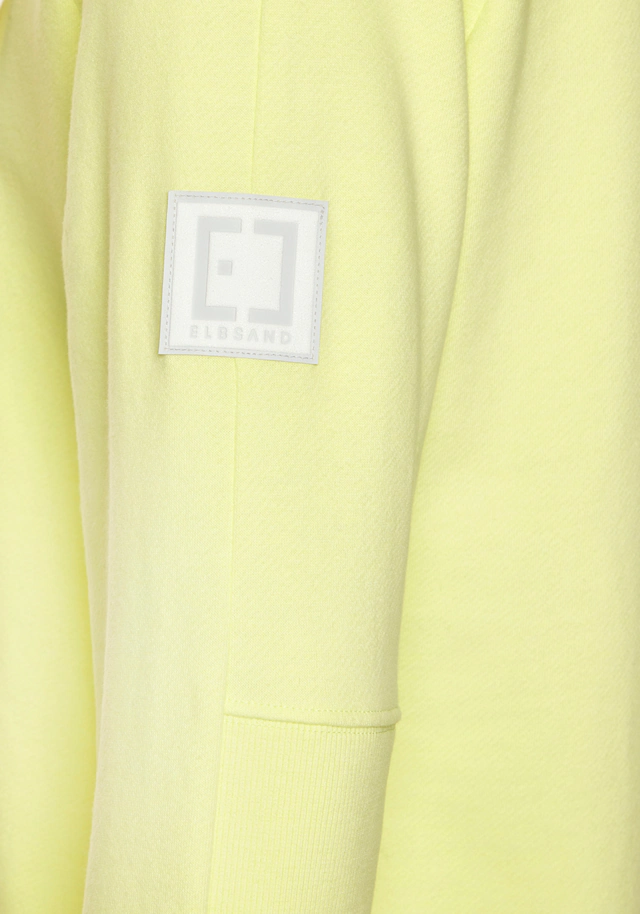 Elbsand Kapuzensweatjacke »Kelina« mit Logostickerei auf der Kapuze, bequeme Freizeitjacke mit Taschen