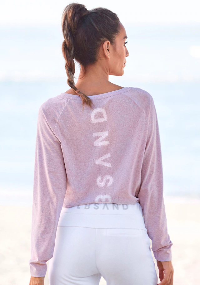 Elbsand Longsleeve »Tira« mit Logodruck hinten, Langarmshirt, sportlich-casual