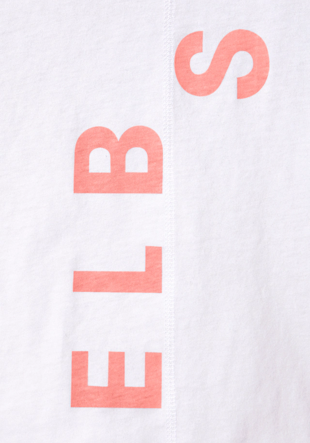 Elbsand Langarmshirt »Raina« mit Logoprint hinten, Longsleeve aus Baumwoll-Mix