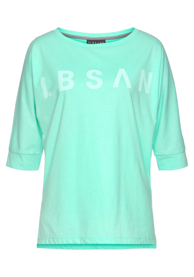 Elbsand 3/4-Arm-Shirt »Iduna« aus Baumwoll-Mix, lockere Passform, sportlich-casual